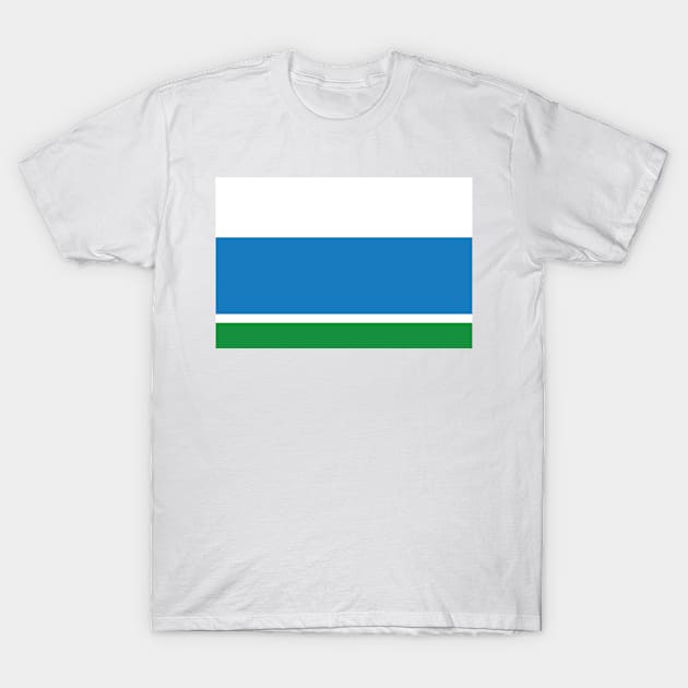 Flag of Sverdlovsk Oblast (Russia) T-Shirt by Ziggy's